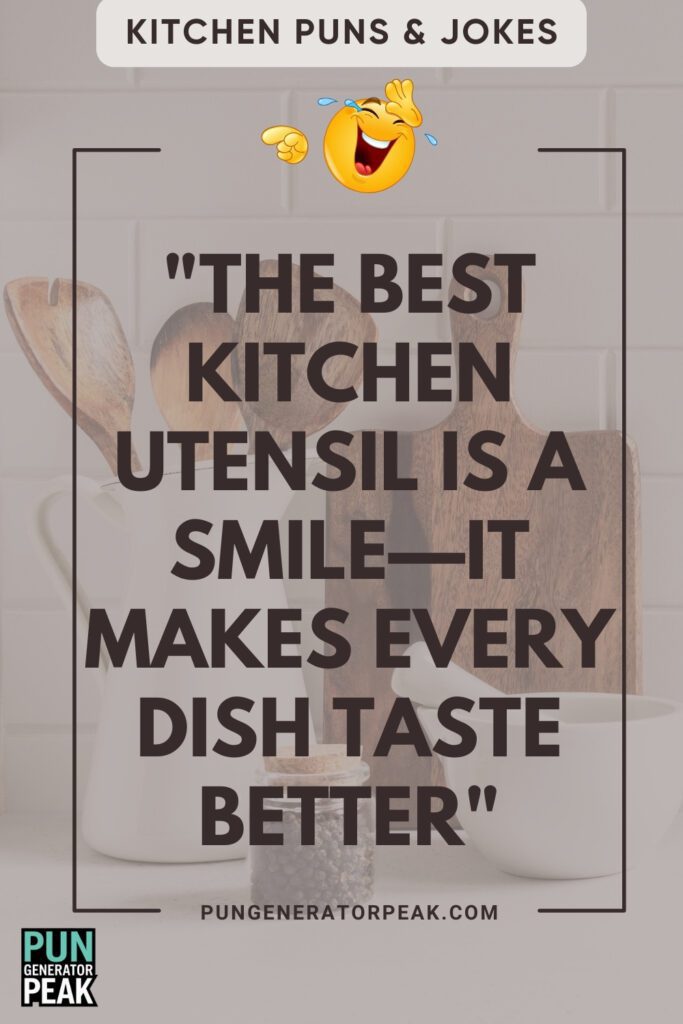 Short Kitchen Puns & Jokes