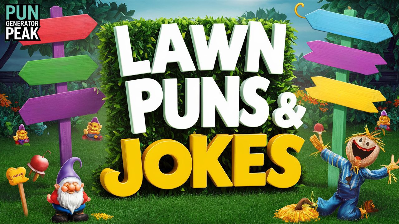 Lawn Puns & Jokes