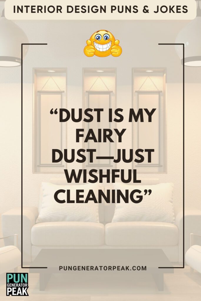 Short Interior Design Puns & Jokes