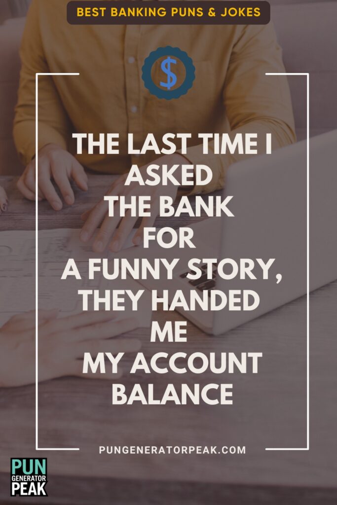 Funny Best Banking Puns & Jokes