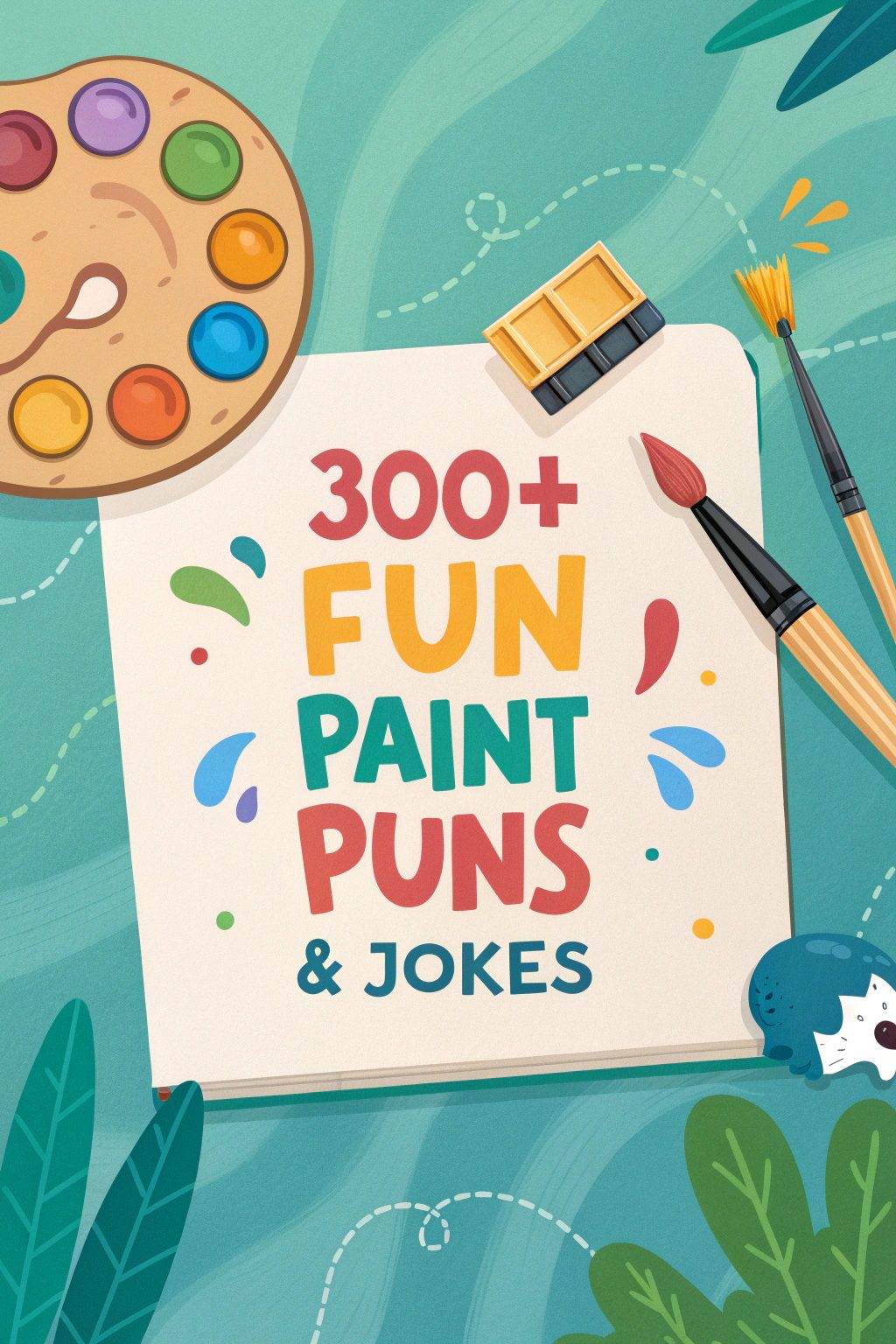 300+ Fun Paint Puns & Jokes