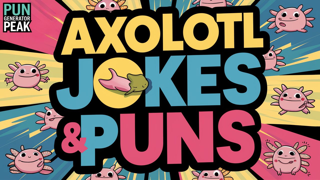 Axolotl Jokes & Puns