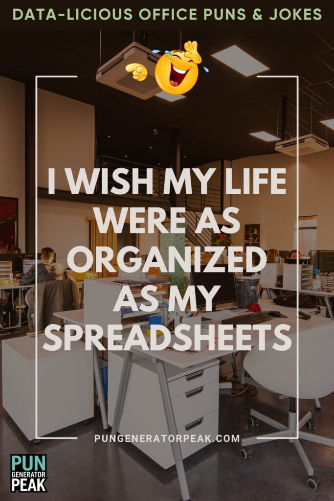 Bad Data-Licious Office Puns & Jokes