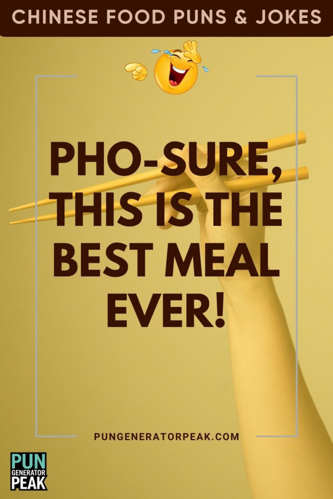 Best Chinese Food Puns & Jokes