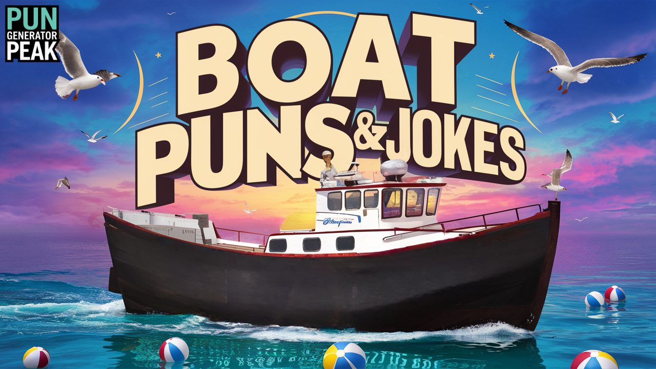 Funny Boat Puns, Jokes & One-Liners [cy] [Sail into Laughter]