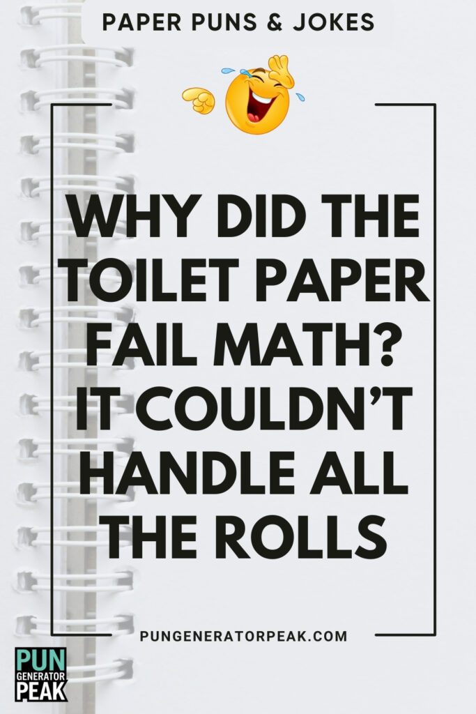 Clever Paper Puns & Jokes