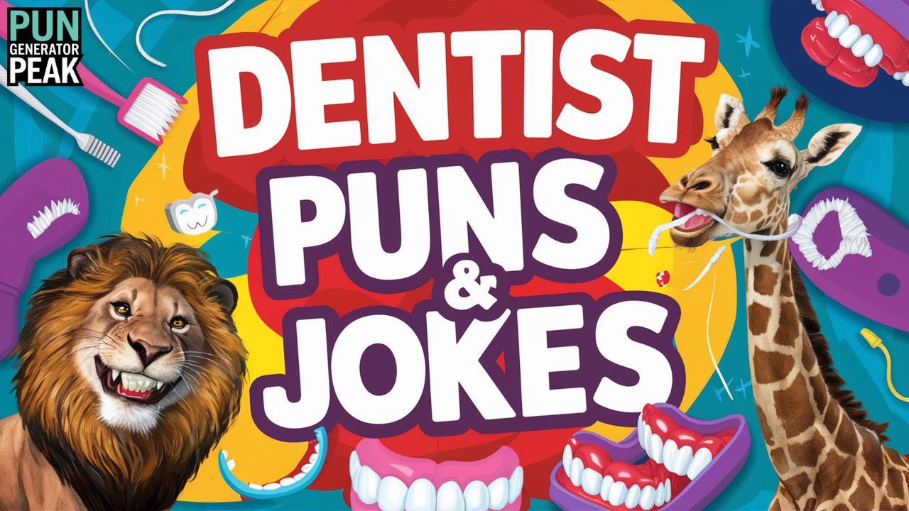 Dentist Puns & One-Liner Jokes for [cy] [Short, funny, dirty, for adults]