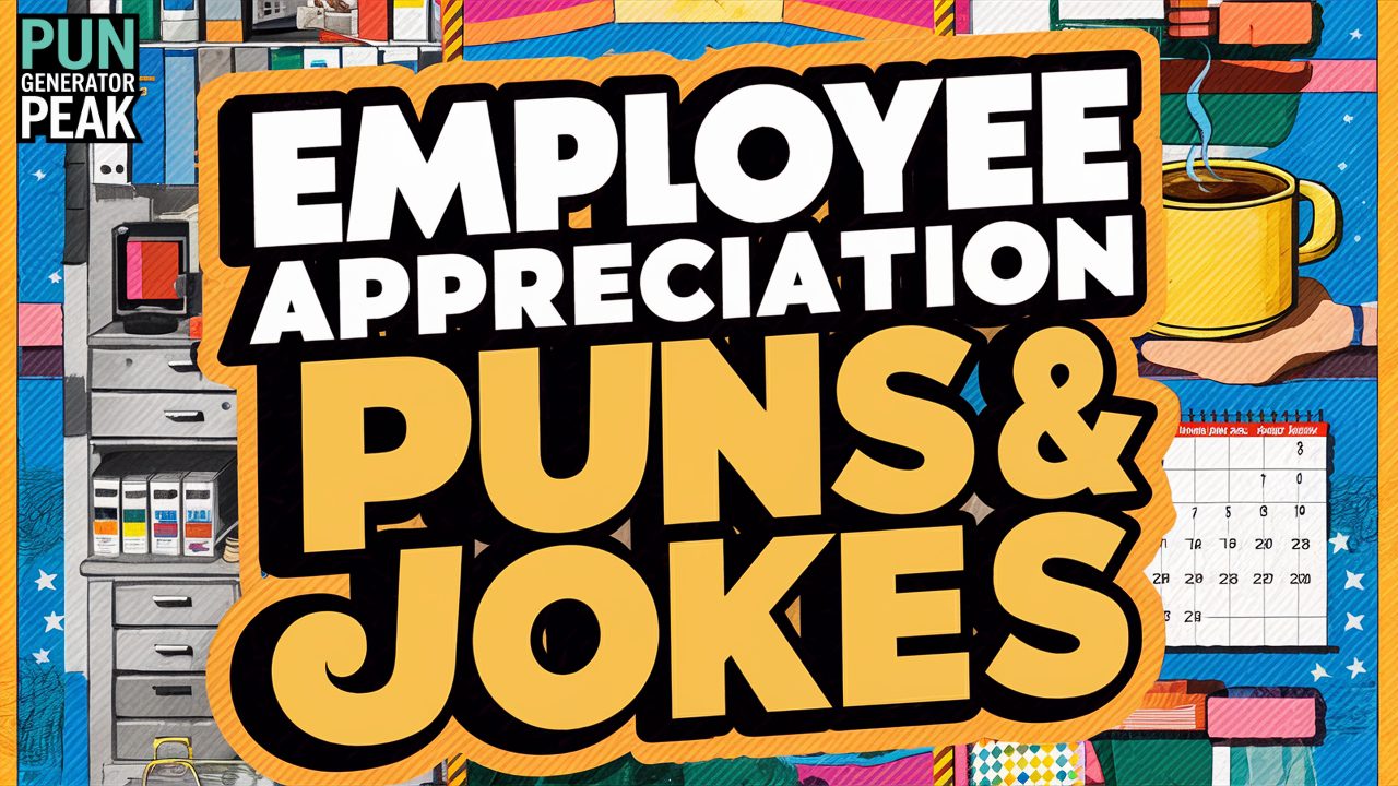 Employee Appreciation Puns, Jokes & One-Liners ([cy]) [Funny, catchy, short]