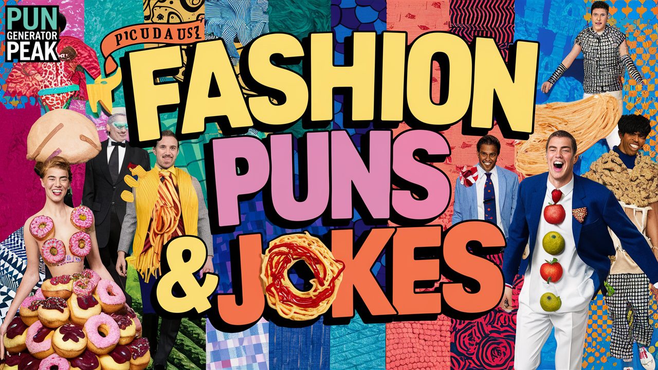 Fashion Puns & One-Liner Jokes [cy] [Fashion Funnies]