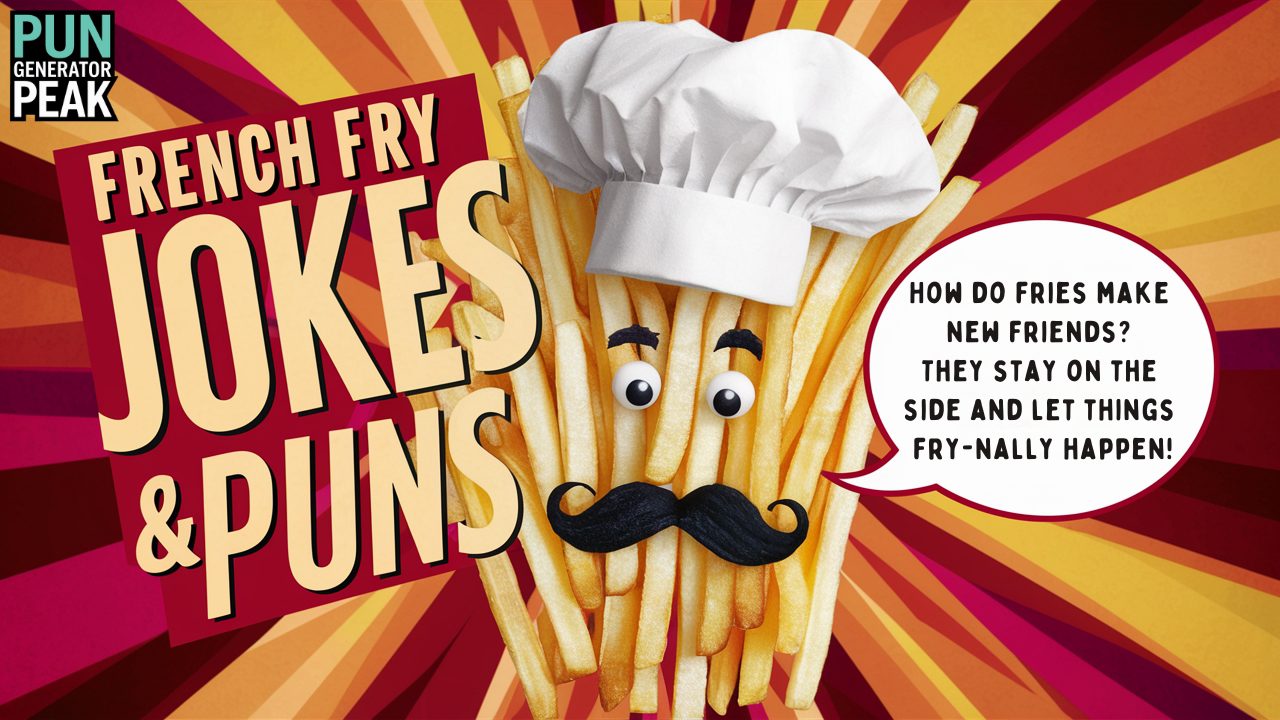 French Fry Puns & Jokes for [cy] [Fry-Tastic Humor]