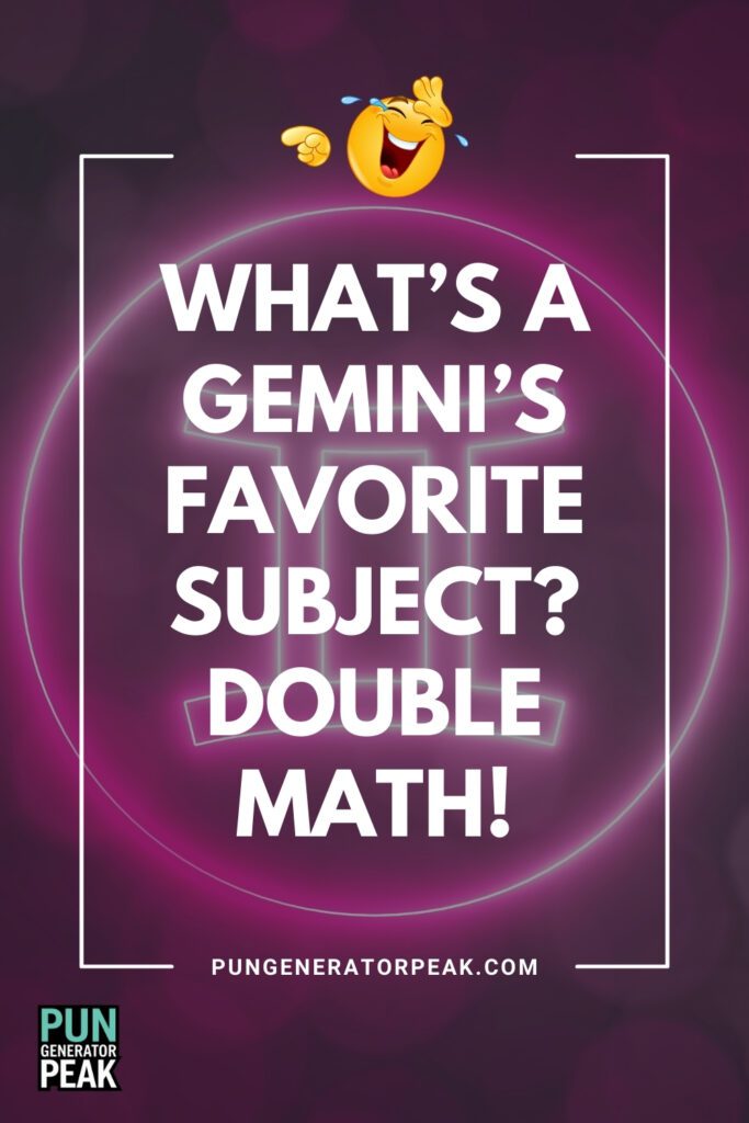 Giggle Gemini Puns