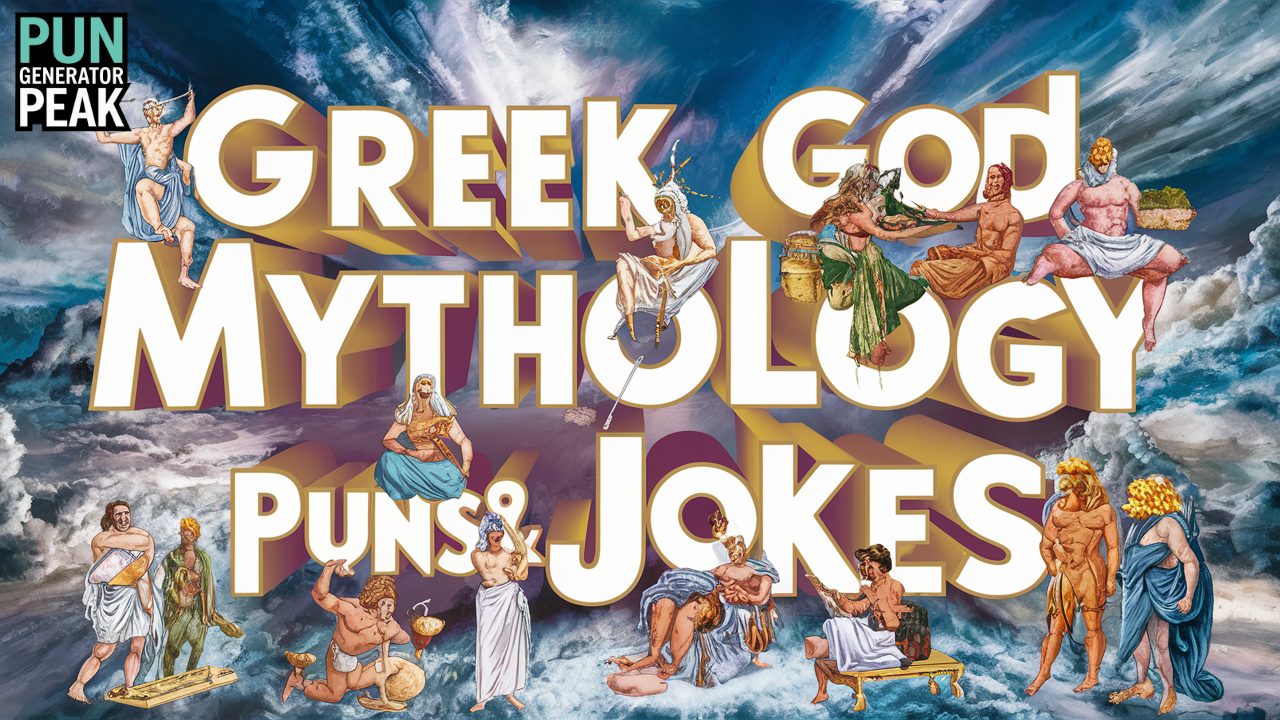 Ancient Greek God Mythology Jokes, Puns & One-Liners