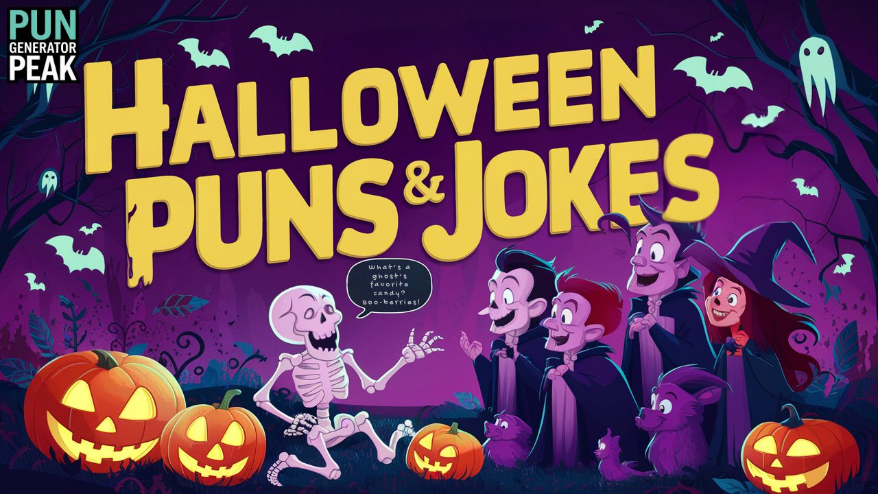 Short Halloween Puns, Jokes & One-Liners for Kids ([cy])