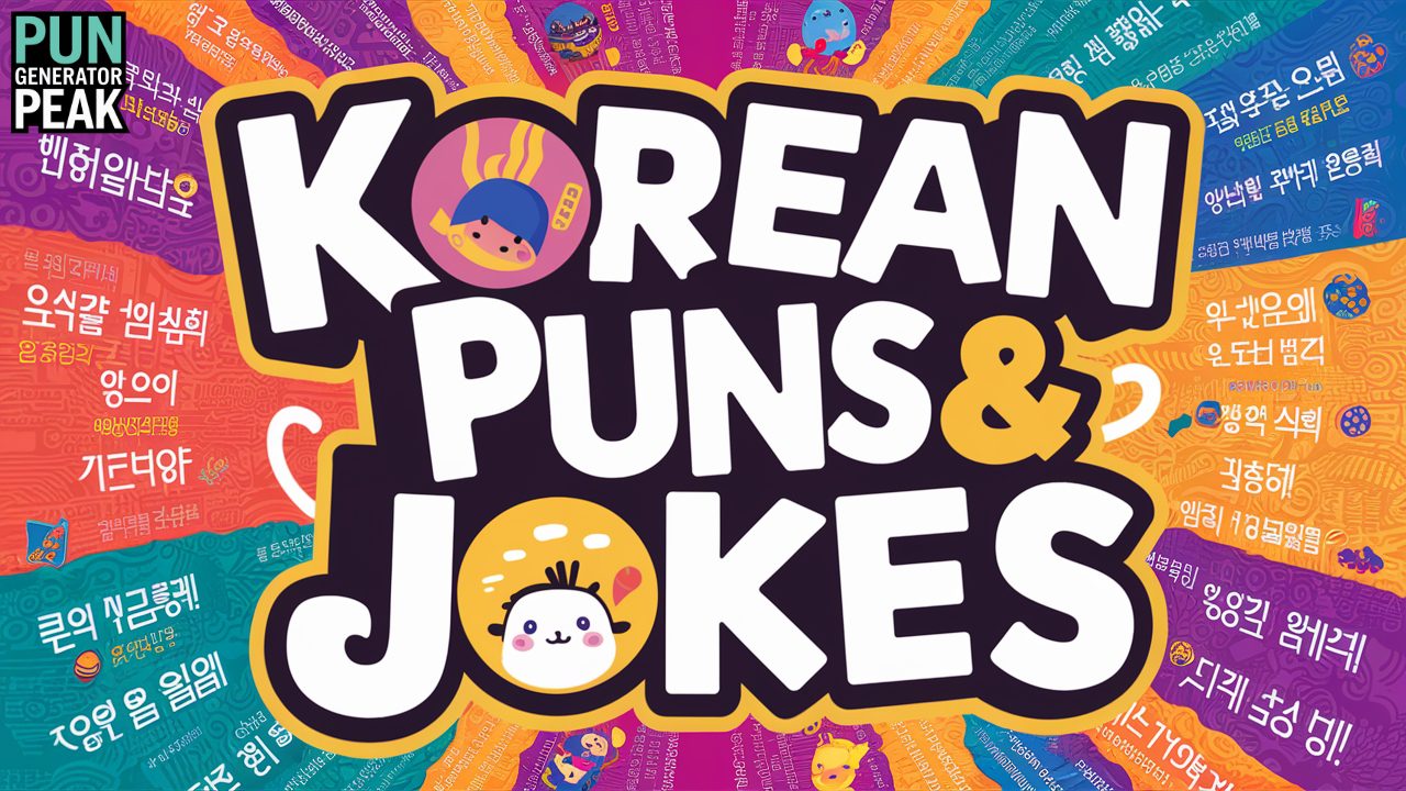 Korean Puns & Jokes [cy] [Funny Konglish One-Liners]