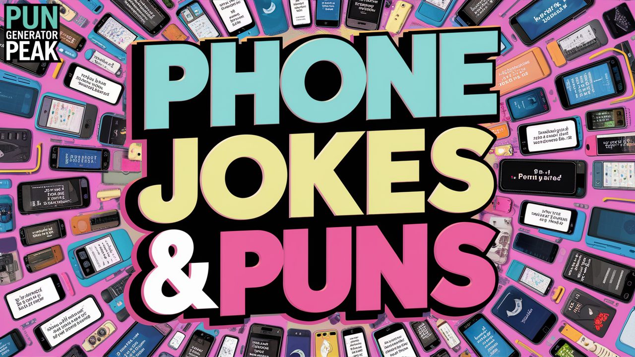 Phone One-Liner Puns & Jokes [cy] [Ring Hilarious]