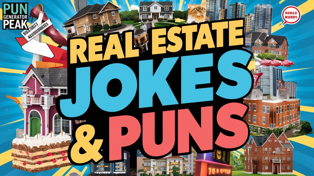 Short Real Estate Jokes, Puns & One-Liners [cy]