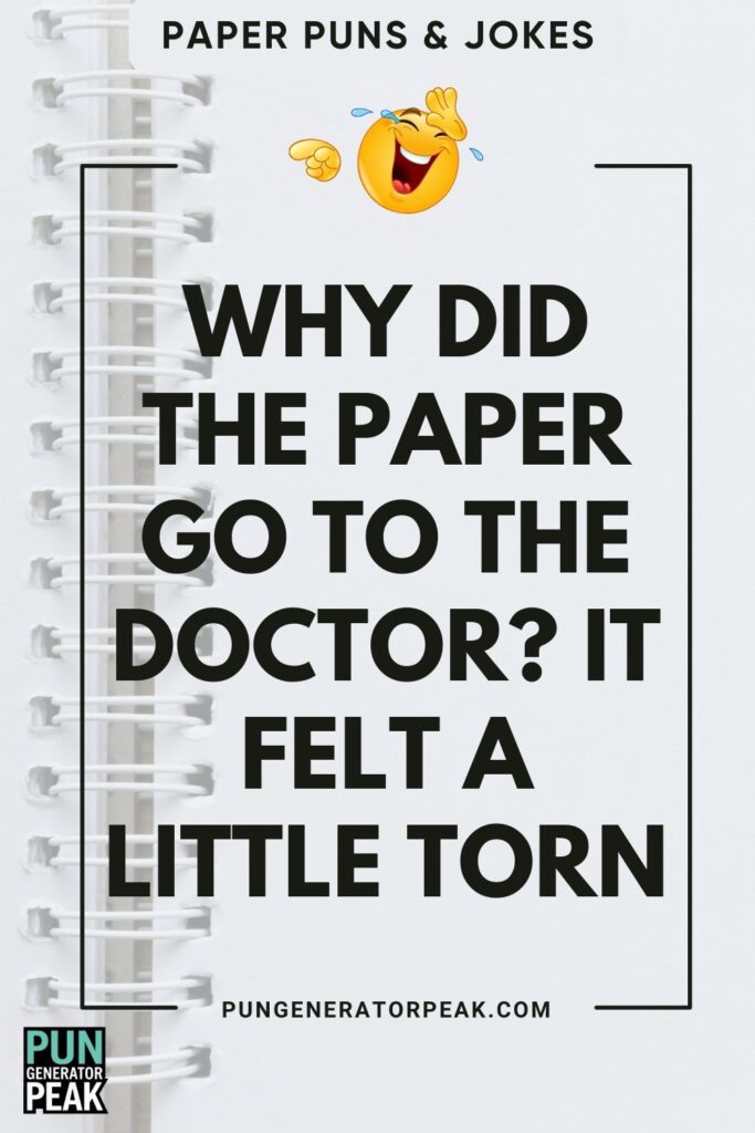 Short Paper Puns & Jokes