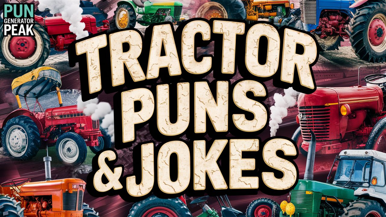 Tractor Puns & Jokes [cy] [Short & Clever One-Liners]