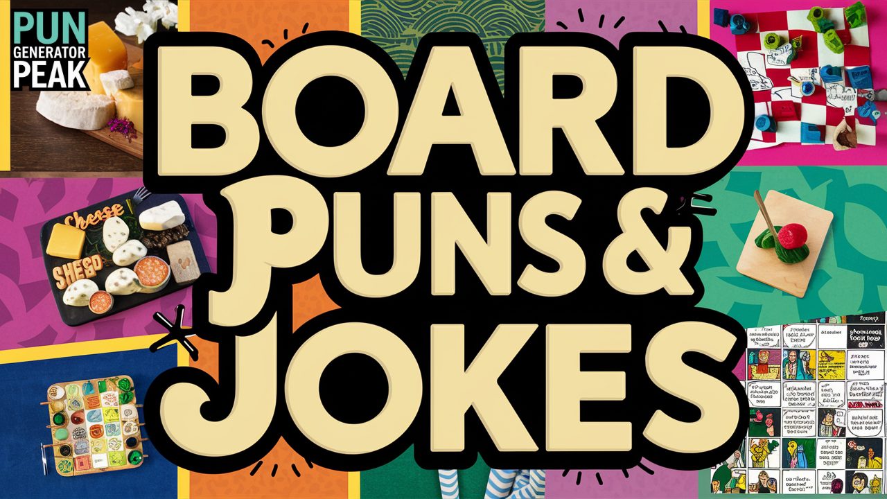 Board Puns, Jokes & One-Liners [cy] [Break the Ice]