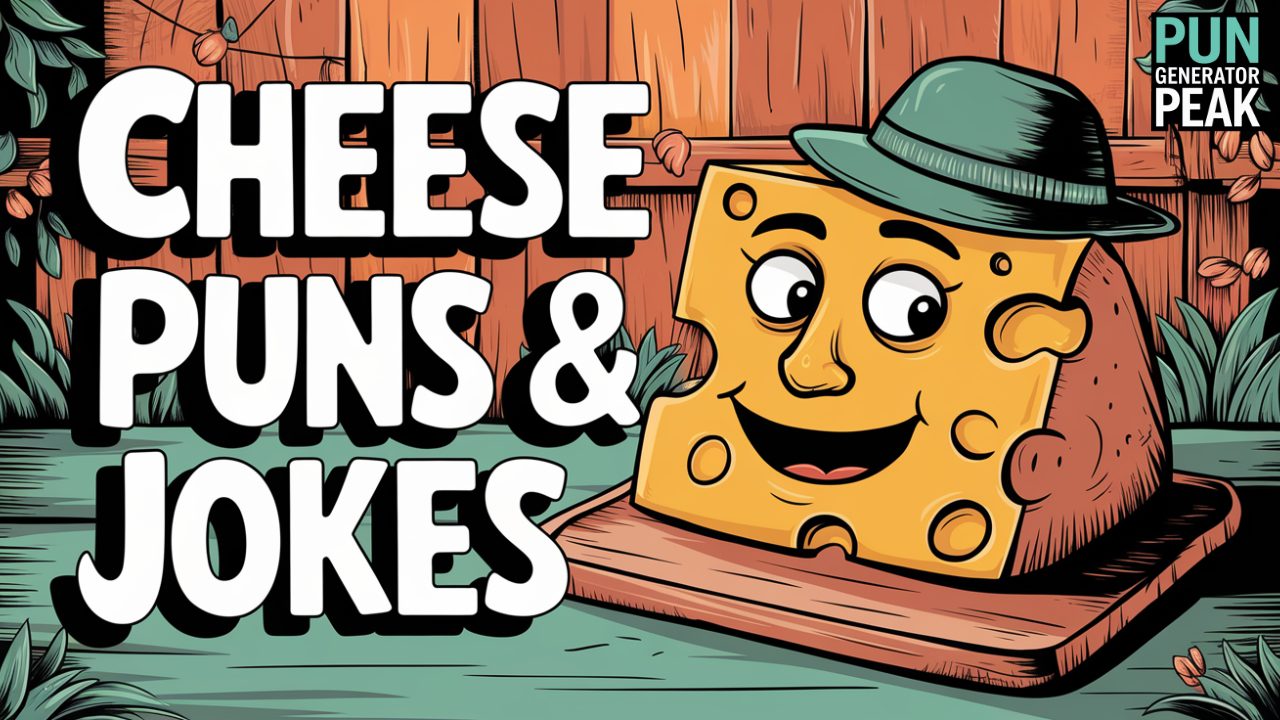 Cheese Puns, Jokes & One-Liners [cy] [Birthday, Flirting]