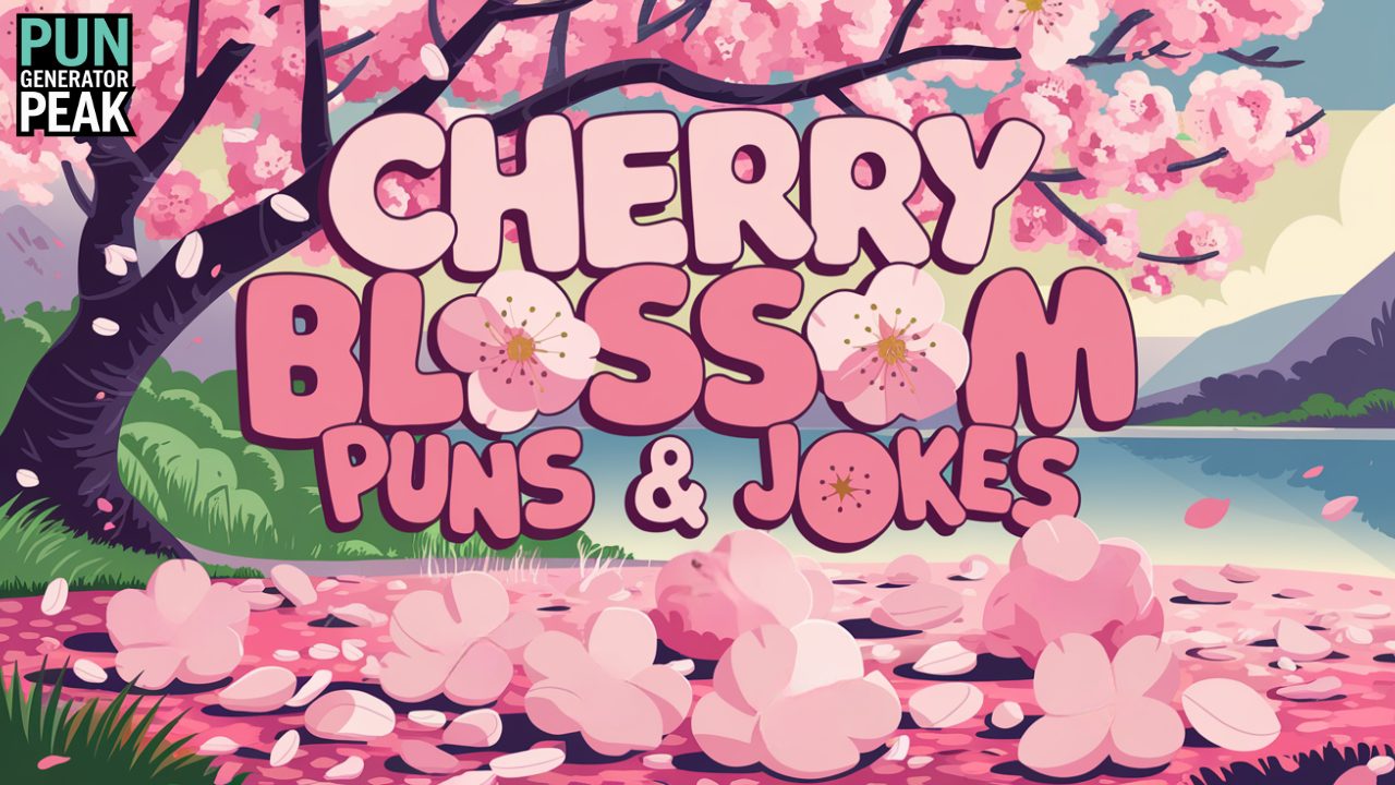 Cherry Blossom Puns & Jokes [cy]