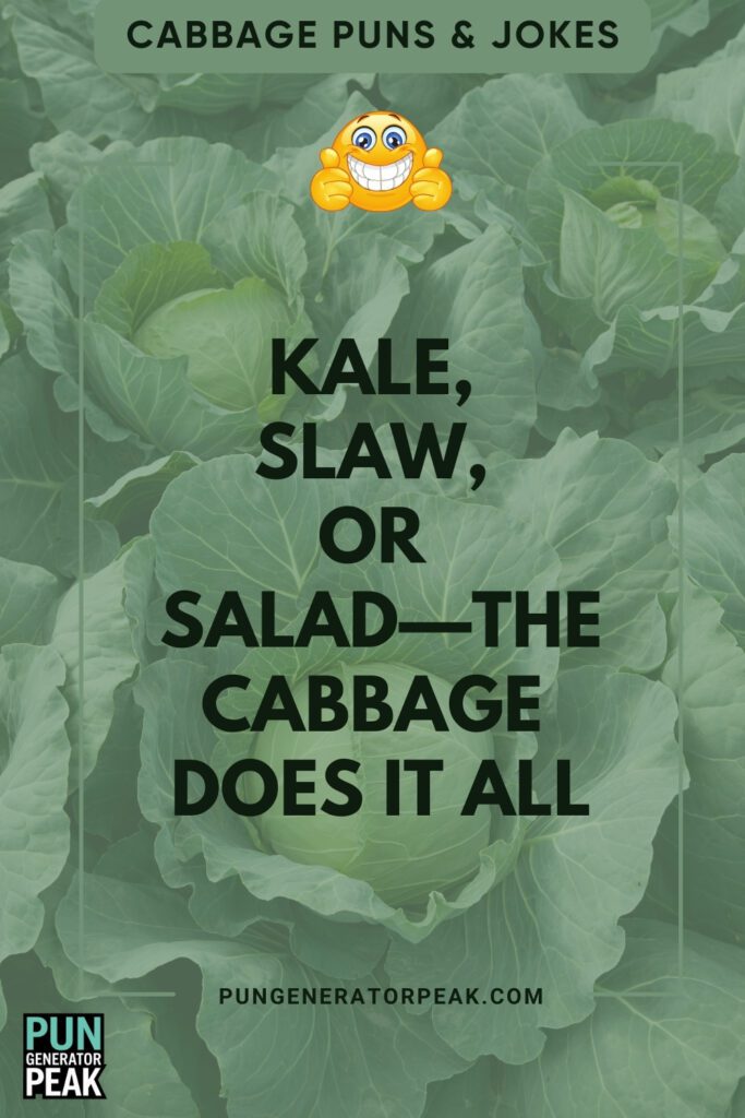 Clever Cabbage Puns & Jokes