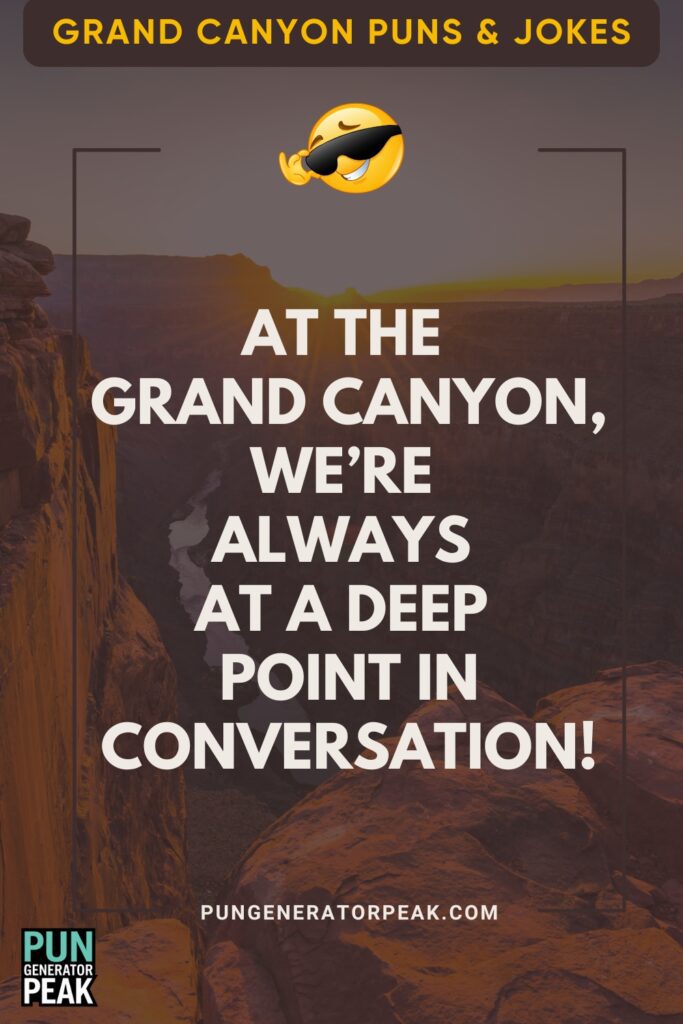 Clever Grand Canyon Puns & Jokes