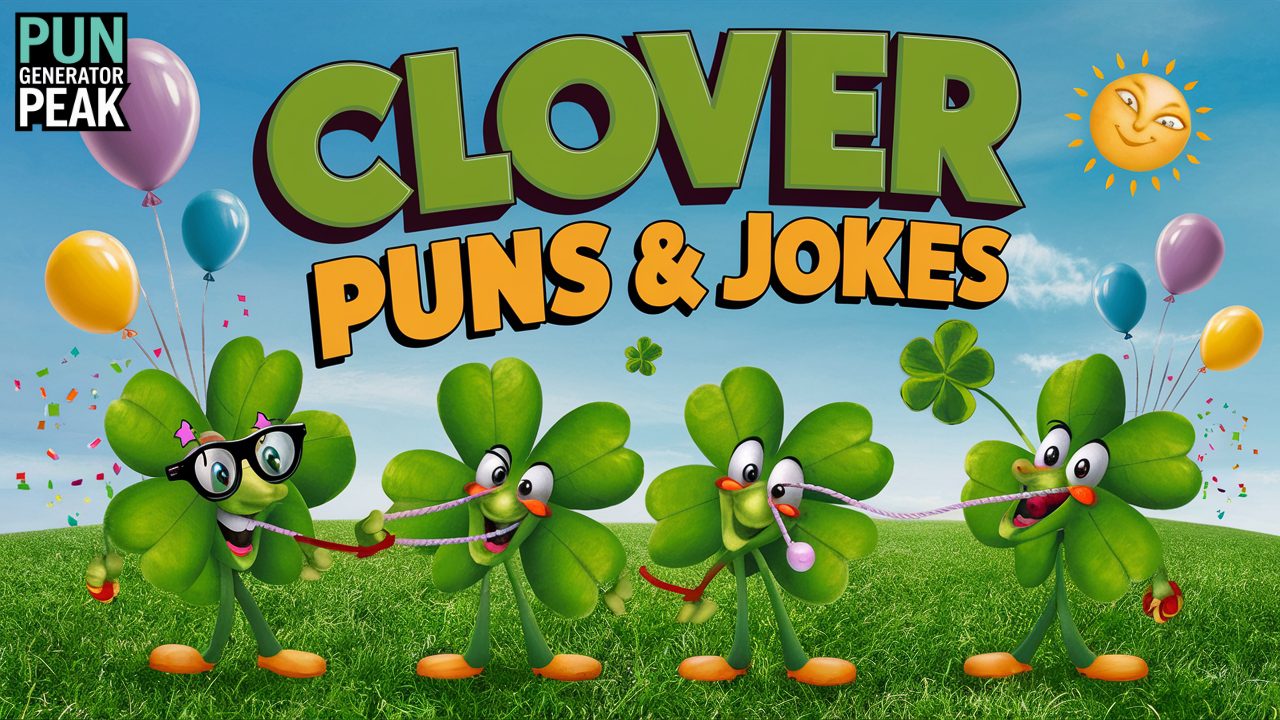 Clover Puns, Jokes & One-Liners [cy] [Shamrock Laughs]