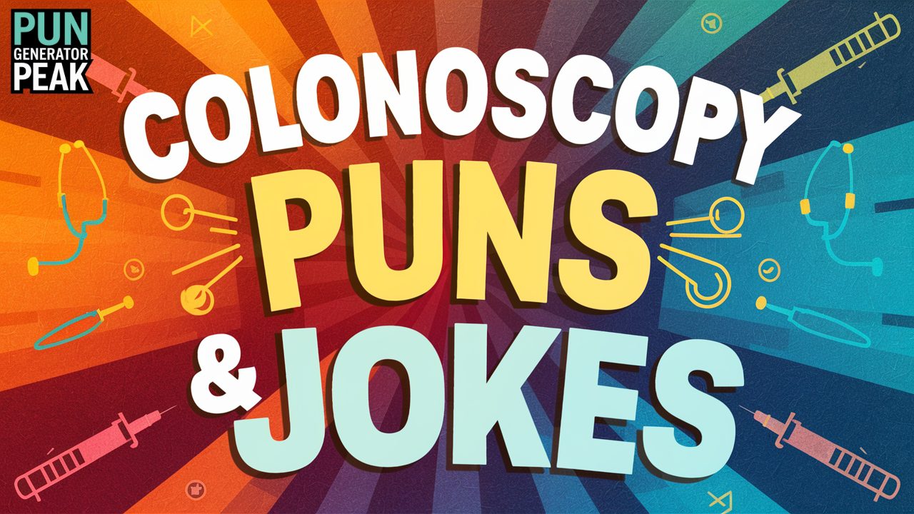 Colonoscopy Puns & Jokes [cy] [Short, Funny, Clever]
