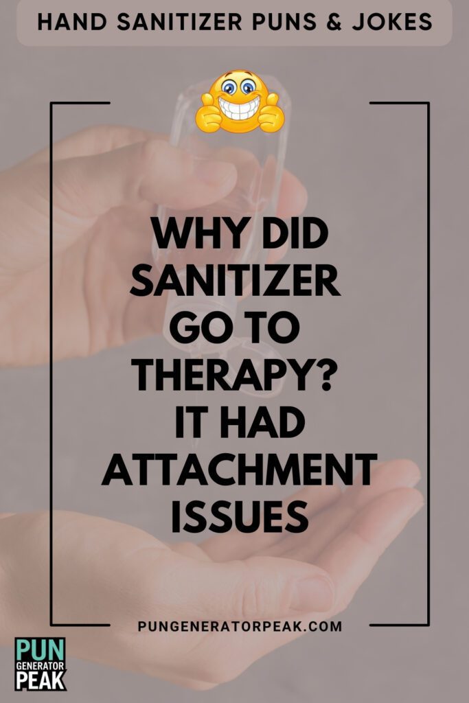 Funny Hand Sanitizer Puns & Jokes