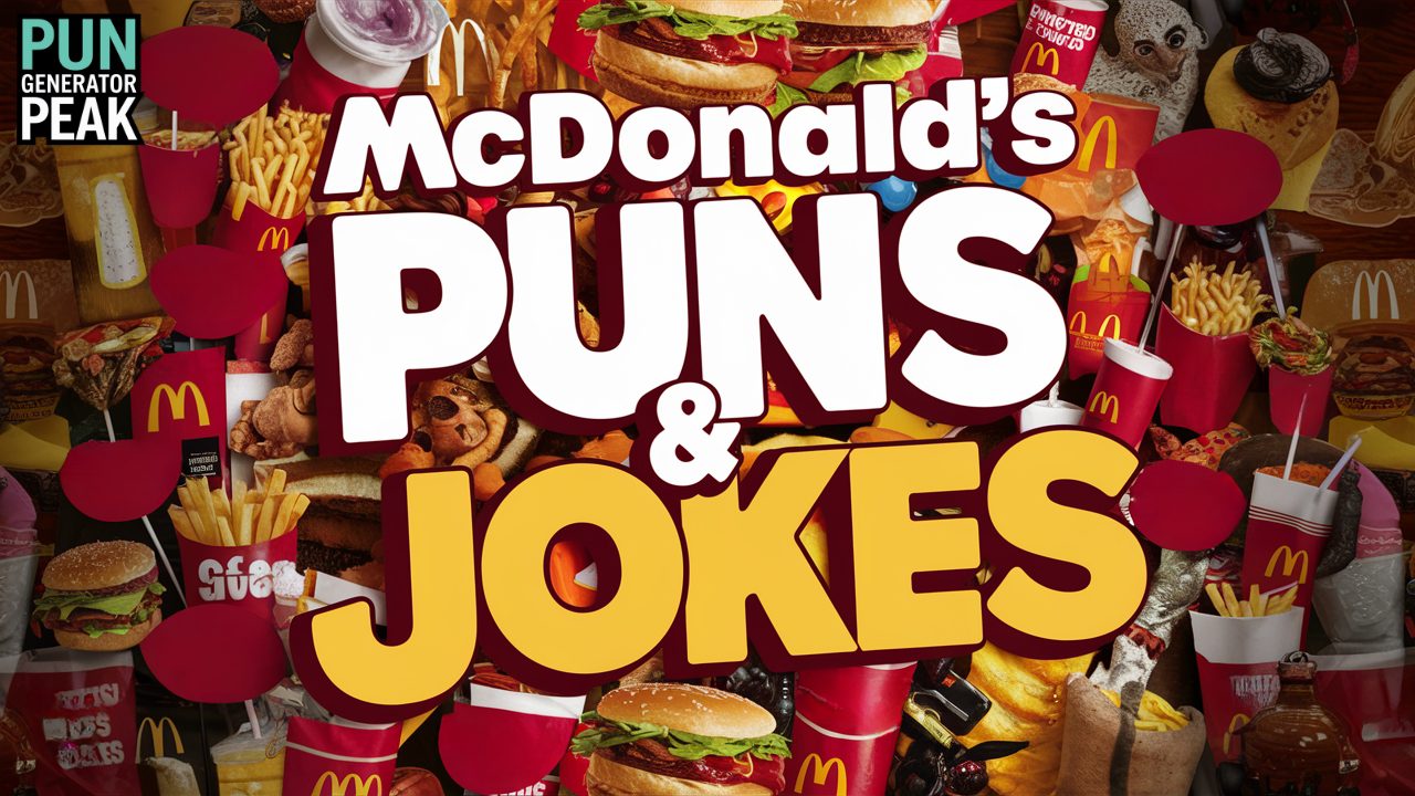 McDonald’s Puns, Jokes & One-Liners [cy] [Fast Food Humor]