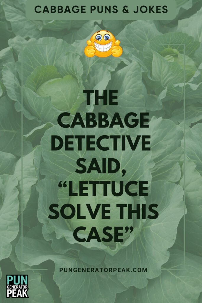 Short Cabbage Puns & Jokes