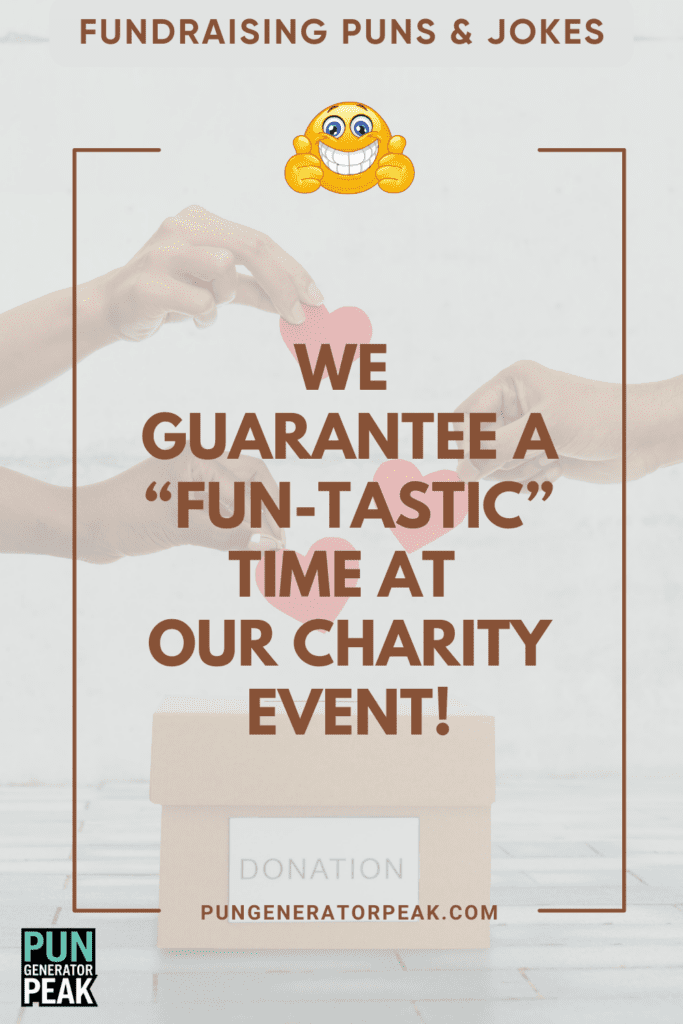 Short Fundraising Puns & Jokes