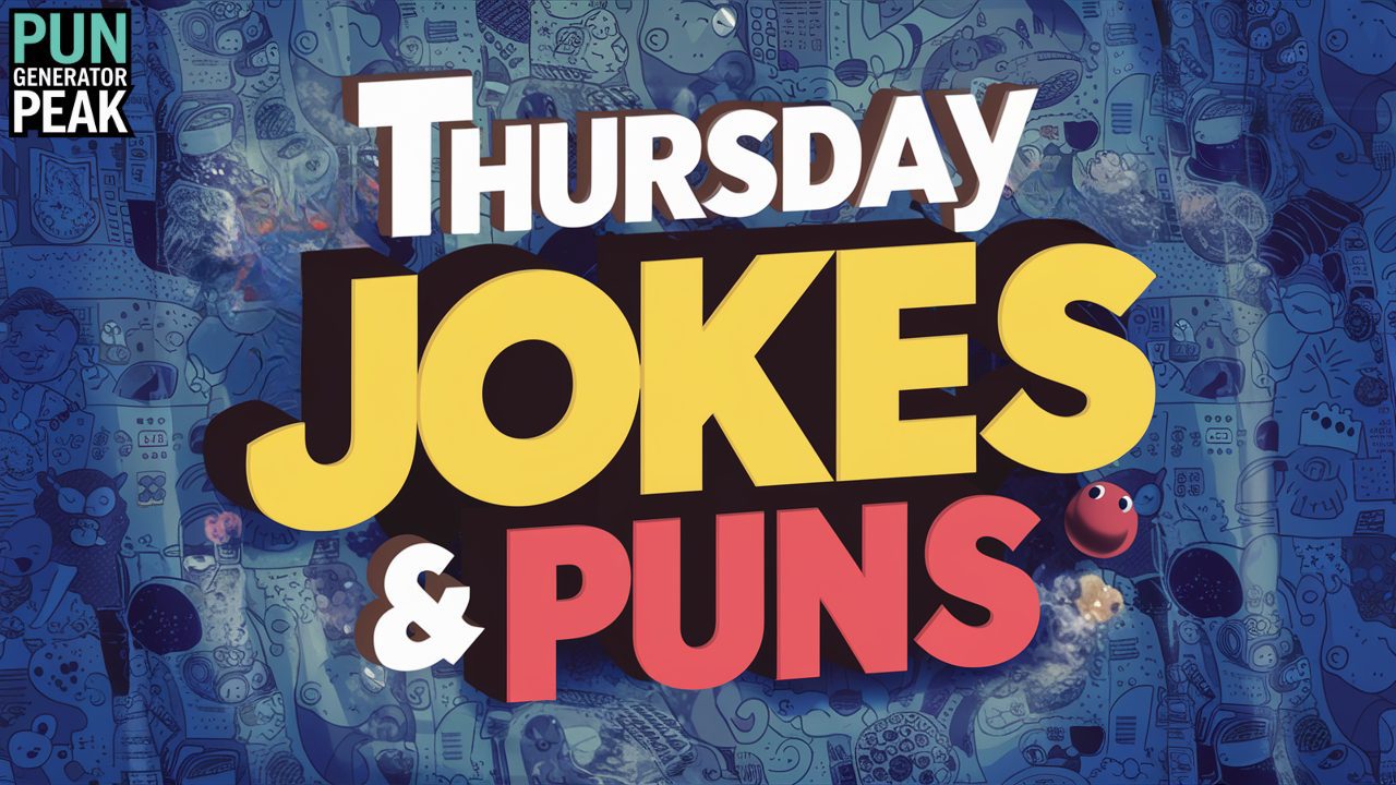 Thursday Puns & Jokes [cy] [Short, Funny & Cute]
