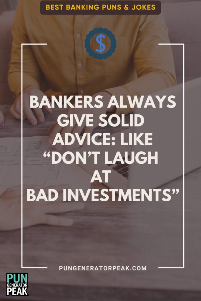 Money Best Banking Puns & Jokes