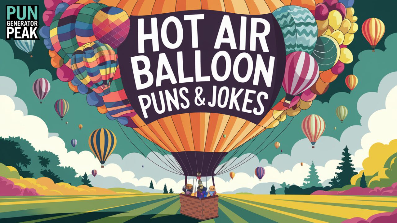 Hot Air Balloon Puns & Jokes [cy] [You’ll Float Too]