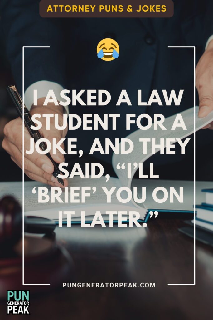 Legal Laughs: Puns Every Law Student Will Love