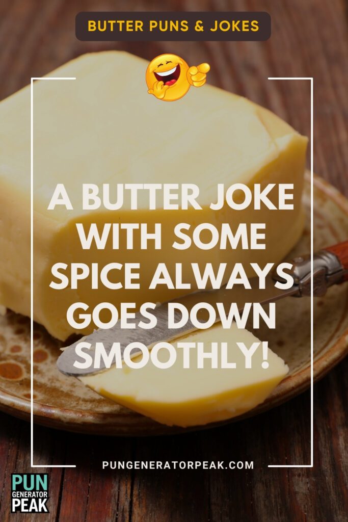 Butter Puns & Jokes