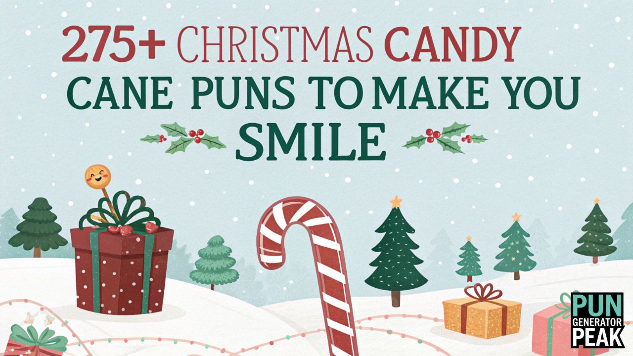 Candy Cane Puns & Jokes