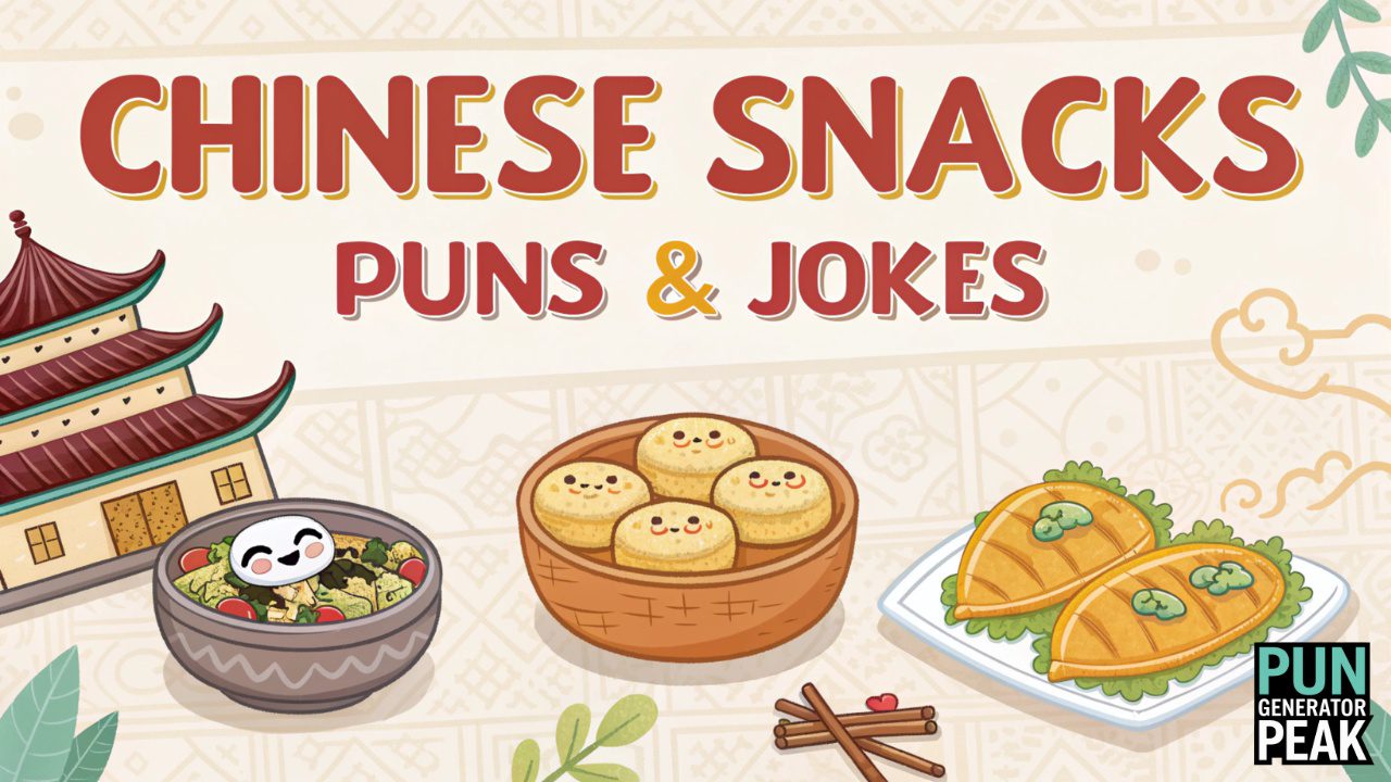 Chinese Snacks Puns & Jokes