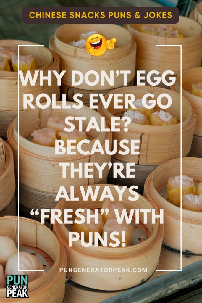 Chinese Snack Humor: How Food Puns Turn Every Bite into a Laugh