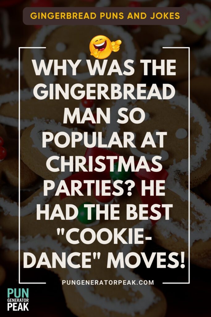 Sweet Gingerbread Punny Jokes for Christmas