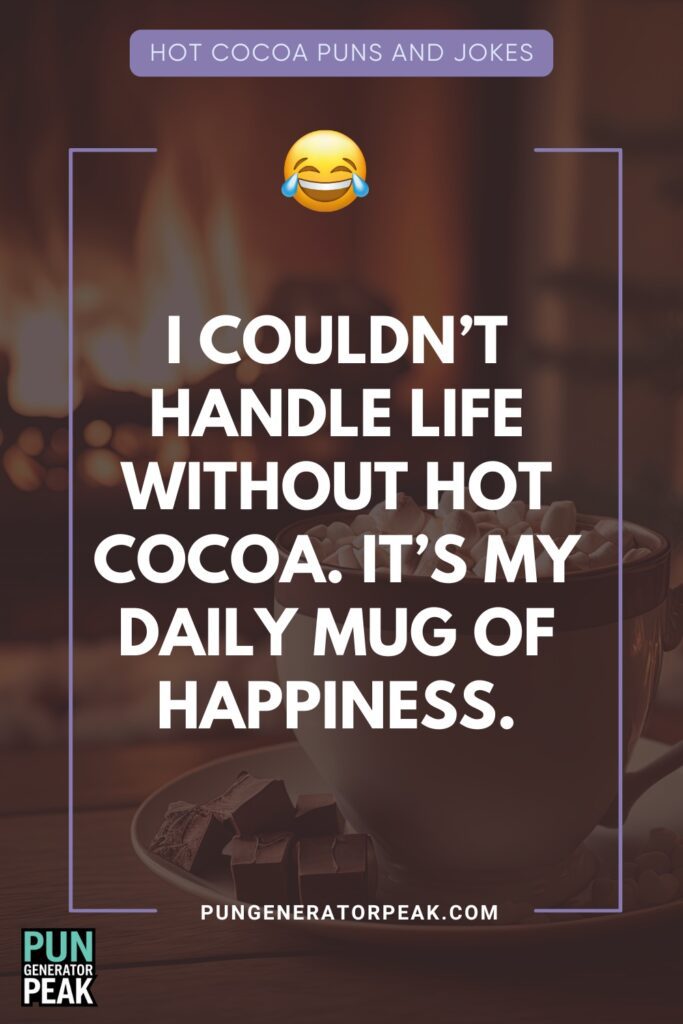 Hilarious Hot Cocoa Jokes That Will Make You Smile