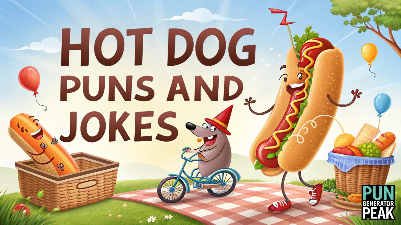 Hot Dog Puns and Jokes