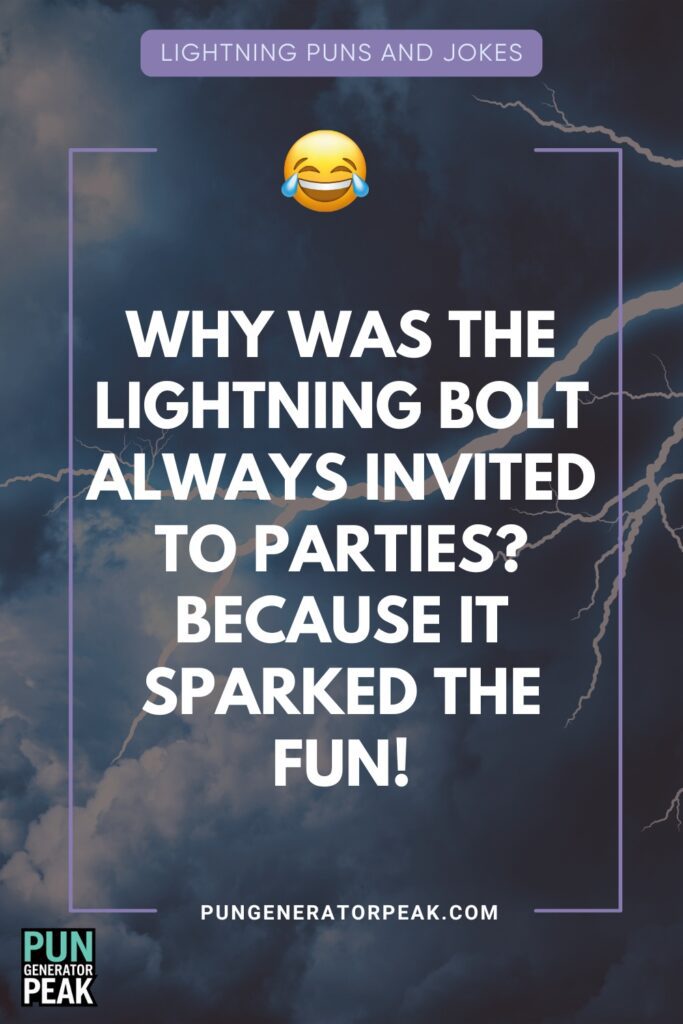 Funny Lightning Puns That Will Shock You