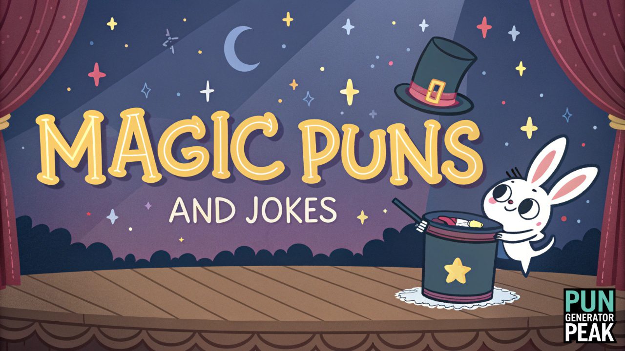 Magic Puns and Jokes