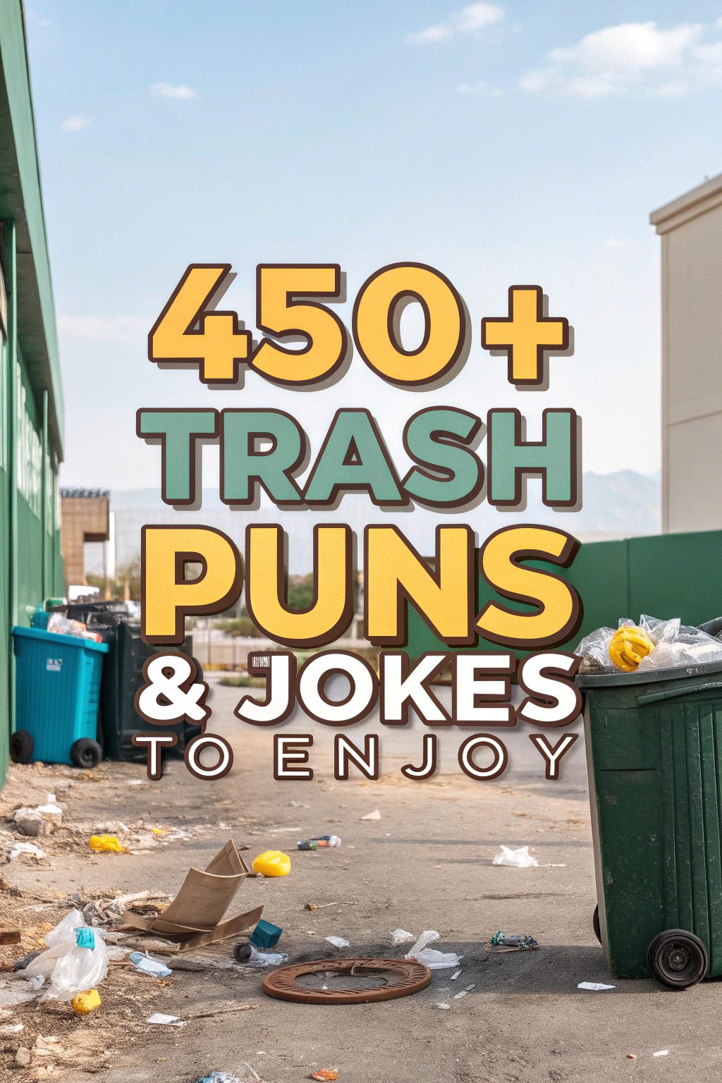 450+ Trash Puns & Jokes to Enjoy in [cy]