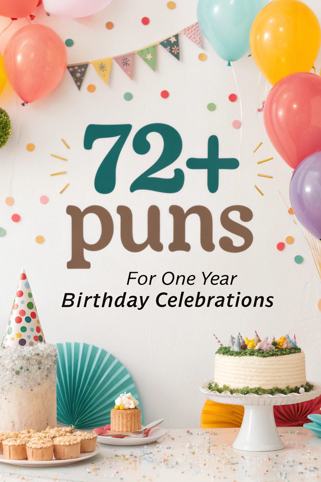 Puns for One Year Birthday Celebrations