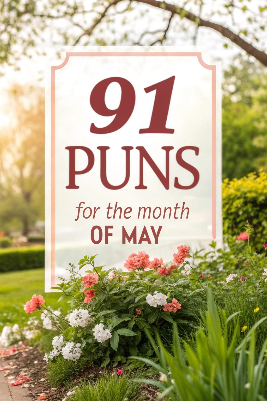 Puns for the Month of May